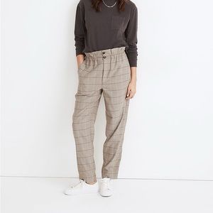 Madewell Paper-Bag waist pants 12